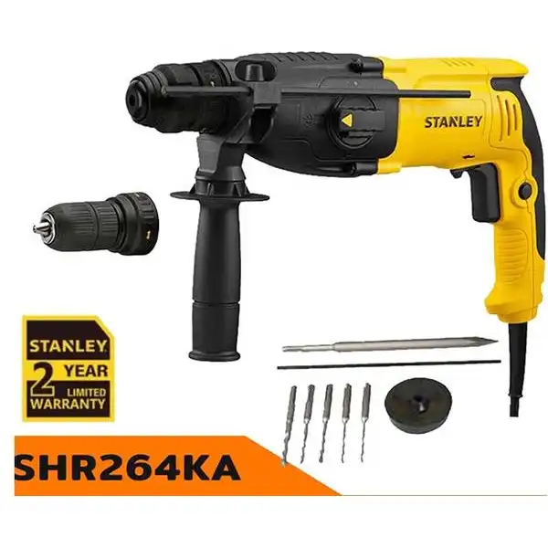 Máy khoan búa 800W Stanley SHR264KA
