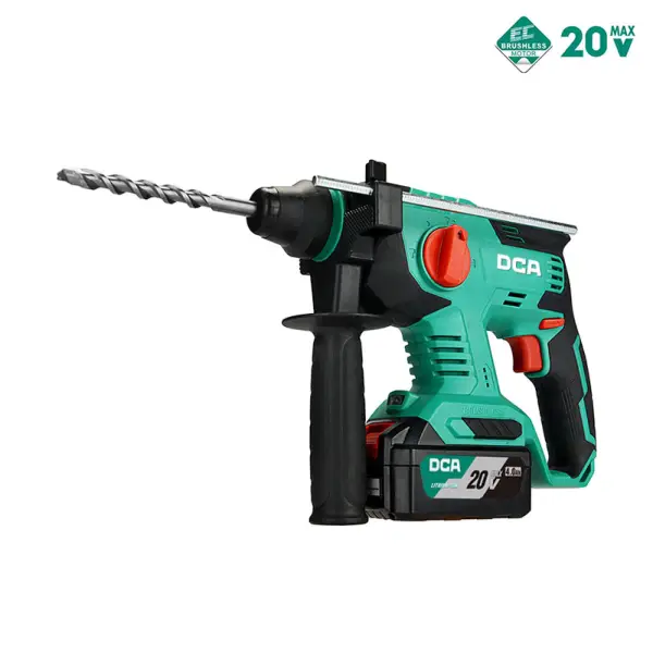 Máy khoan búa dùng pin 20V DCA ADZC22DM (1 Pin 4.0 Ah & Sạc)