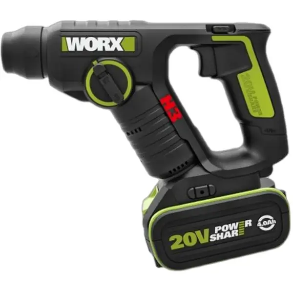 MÁY KHOAN BÚA DÙNG PIN 20V WU380.9 - WORX GREEN (chưa pin sạc)