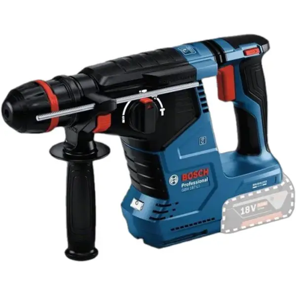 MÁY KHOAN BÚA DÙNG PIN BOSCH GBH 187-LI ONE CHUCK (SOLO) 0611923181