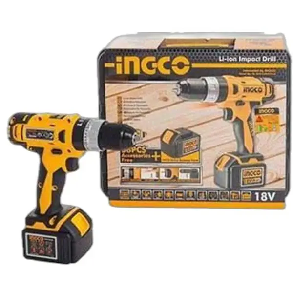 MÁY KHOAN BÚA DÙNG PIN LI-ON HIỆU INGCO CIDLI228180