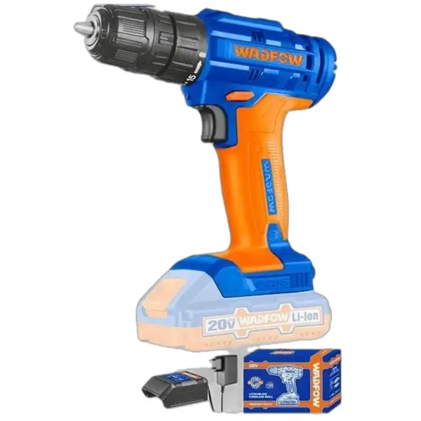 MÁY KHOAN BÚA DÙNG PIN LITHIUM-ION 20V WADFOW WCDP521