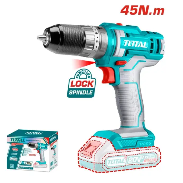 Máy khoan búa dùng pin Total TIDLI201455 20V (không kèm pin sạc)