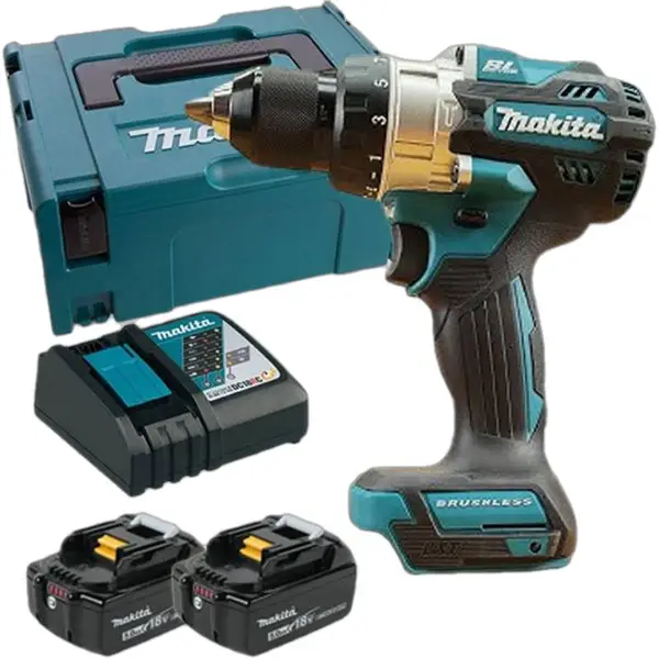 MÁY KHOAN BÚA VÀ VẶN VÍT DÙNG PIN 18V MAKITA - DHP486RTE