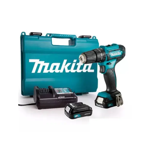 Máy khoan búa, vặn vít dùng pin Makita HP333DSYE