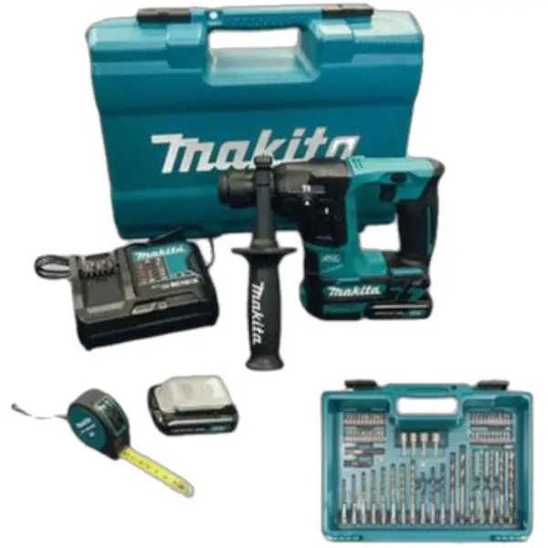 MÁY KHOAN ĐỘNG LỰC 14mm DÙNG PIN 12V MAKITA HR140DSAE1 (CHUÔI GÀI SDS-PLUS)
