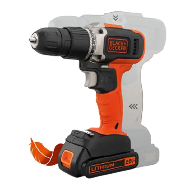 Máy khoan động lực dùng Pin 20V Black & Decker EBCD704K