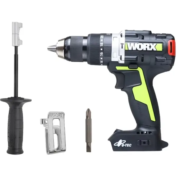 Máy Khoan Động Lực Dùng Pin 20V Worx WU377 (2 Pin 5.0Ah & Sạc)