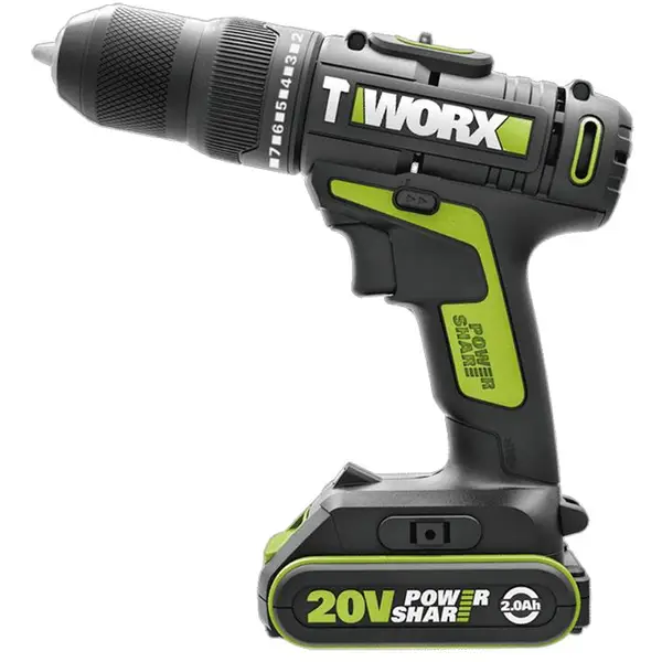 MÁY KHOAN ĐỘNG LỰC DÙNG PIN 20V WU179 - WORX GREEN