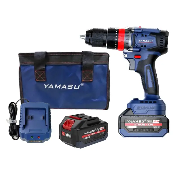 Máy Khoan Động Lực Dùng Pin 21V Phổ Thông Yamasu YMS-M13B (2 Pin 3.0Ah & Sạc)