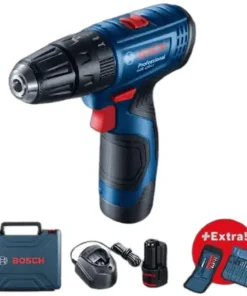 MÁY KHOAN ĐỘNG LỰC PIN BOSCH GSB 120-LI GEN II (1 pin + phụ kiện) 06019G81L1