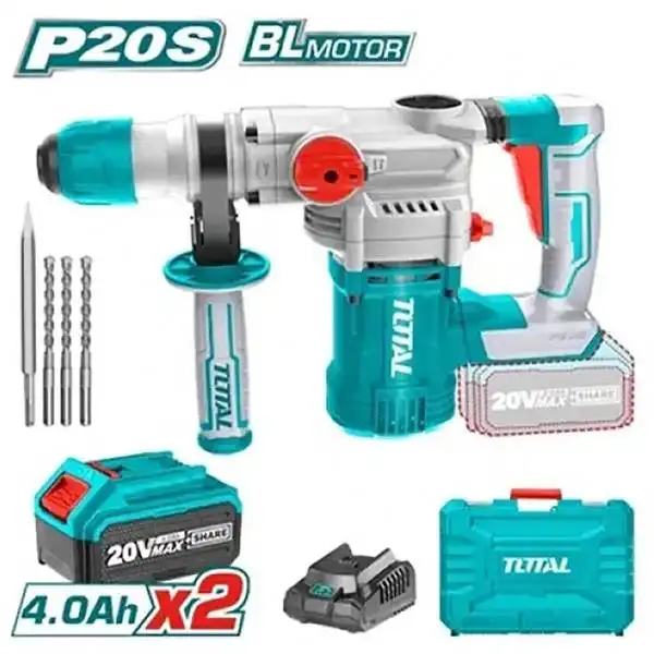 Máy khoan đục dùng pin 20V TRHLI202882 TOTAL
