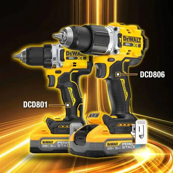 Máy khoan dùng pin không chổi than 20V Dewalt DCD801