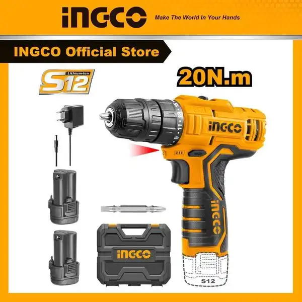 Máy Khoan Dùng Pin Lithium 12V CDLI12208 INGCO