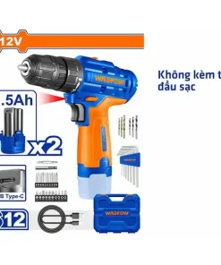 Máy khoan dùng pin Lithium-ion 12V (không kèm đầu sạc) WADFOW - WCDS525