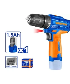 Máy khoan dùng pin Lithium-ion 12V Wadfow WCDS520 (không gồm đầu sạc)