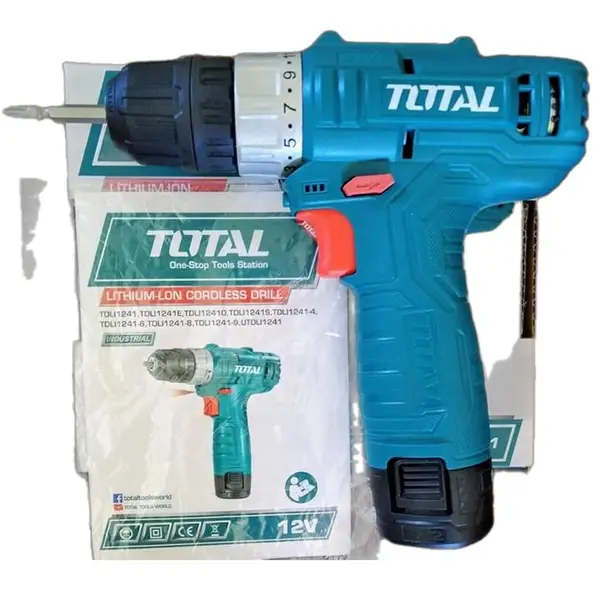 MÁY KHOAN DÙNG PIN S12 TOTAL TDLI1241