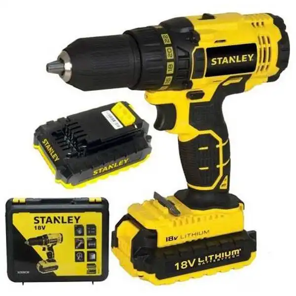 Máy khoan pin 18V Stanley SCD20C2K-B1