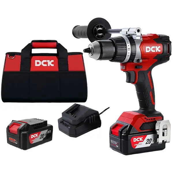 Máy khoan pin có búa 20V 60Nm Worx WU369.14.2B (1 pin 4Ah + sạc 2Ah)