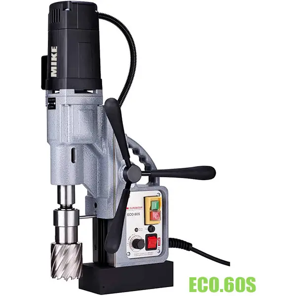 Máy khoan từ cỡ lớn 2 cấp tốc độ ECO60, khoan max Ø60mm. Euroboor