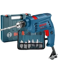 Máy khoan tường Bosch GSB 10RE (valy nhựa, bộ mũi khoan + đầu vít)