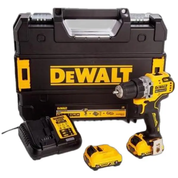 MÁY KHOAN VÀ VẶN VÍT DEWALT DÙNG PIN 12V 2.0AH DCD701D2-KR