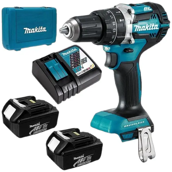 MÁY KHOAN VÀ VẶN VÍT DÙNG PIN (BL) (18V) MAKITA DDF487RFJ