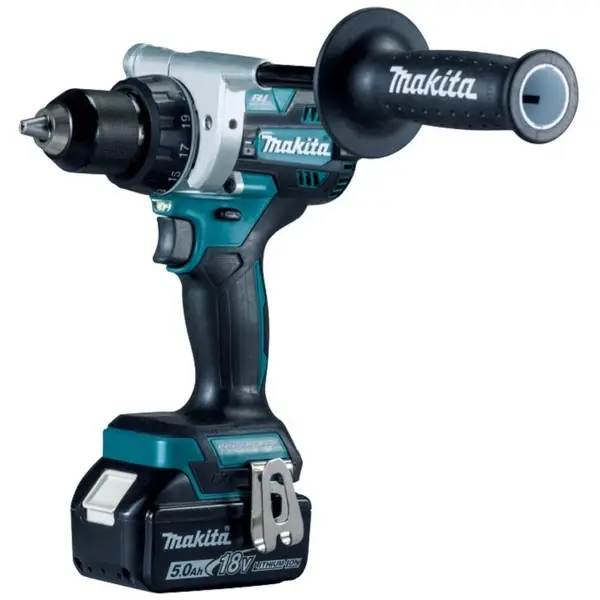 Máy khoan và vặn vít dùng pin DDF485SFE Makita (2 pin 18V 3Ah, 1 Sạc)