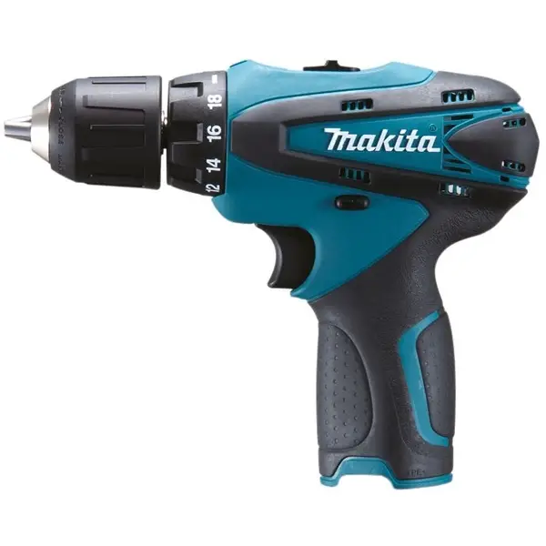 Máy khoan và vặn vít dùng pin DF033DZ Makita (Không bao gồm pin, sạc)
