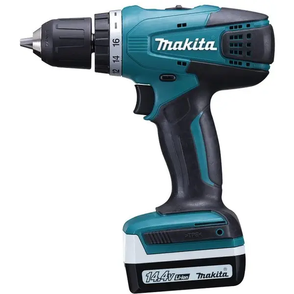 Máy khoan và vặn vít dùng pin DF333DSYE Makita (Sạc nhanh, 2 pin 1.5Ah)