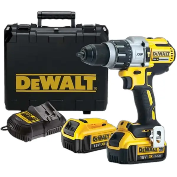 MÁY KHOAN VẶN VÍT ĐỘNG LỰC PIN 18V DEWALT DCD996M2 (Máy, sạc 2pinx4Ah Vali)