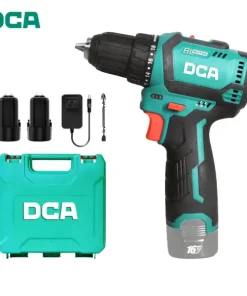 Máy khoan vặn vít dùng pin 16V DCA ADJZ1603E (Kèm 2 Pin 2.0Ah & 1 Sạc)