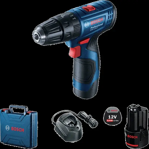 Máy khoan vặn vít dùng pin Dongcheng DCJZ24-10 EM (Gồm 2 pin & 1 sạc)