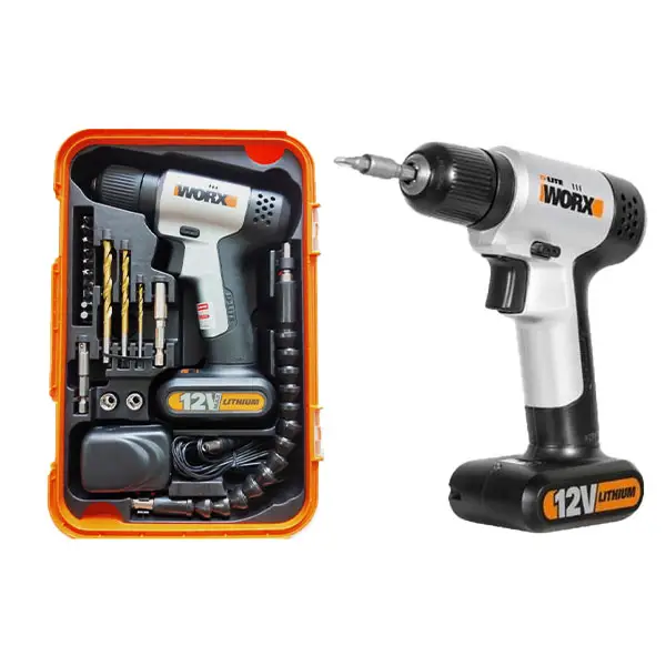 Máy khoan vặn vít dùng pin Li-ion 12V Worx Orange WX104.2