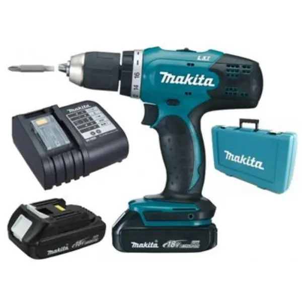 Máy khoan vặn vít dùng pin Makita DDF453SYE