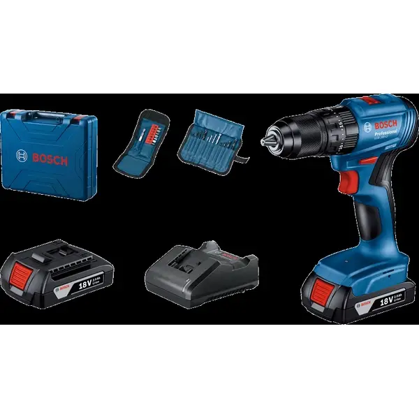 Máy khoan vặn vít pin 18V Bosch GSB 185-LI Professional 06019K3183