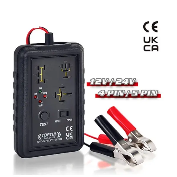 Máy kiểm tra rơ-le ô tô 12V / 24V TOPTUL EAAE0124