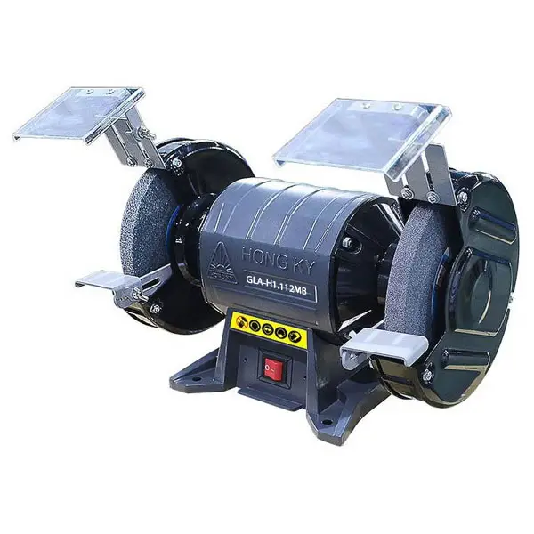 Máy mài bàn 2 đá thân nhôm Hồng Ký GLA-H1.112-2Đ (1, 5Hp 220V)