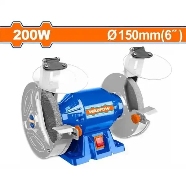 Máy mài đá hai đầu 200W-150mm WADFOW WBG1A1501