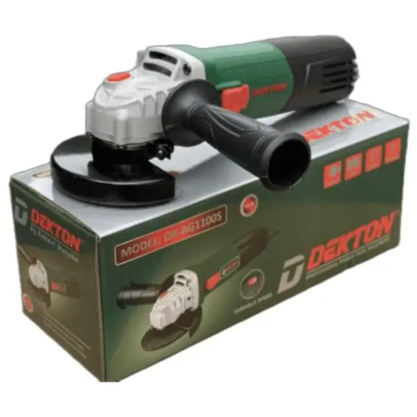 MÁY MÀI GÓC 100MM DEKTON DK-AG1100s 1100W - công tắc trượt (có chỉnh tốc độ)