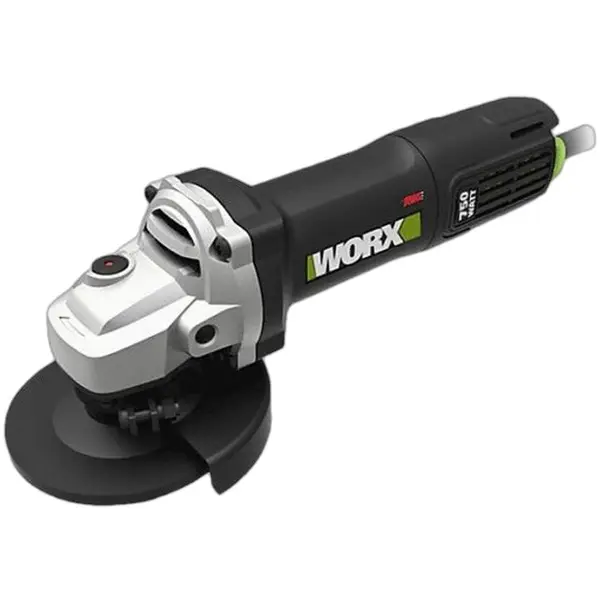 MÁY MÀI GÓC 900W 100MM WU900 (CÔNG TẮC ĐUÔI) - WORX GREEN