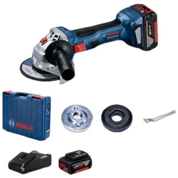 MÁY MÀI GÓC BL 100M BOSCH DÙNG PIN 18V GWS 180 LI KIT