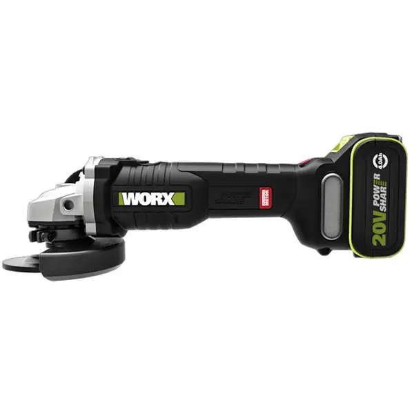 MÁY MÀI GÓC DÙNG PIN 20V 100MM WU808.9 - WORX GREEN