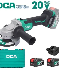 Máy mài góc dùng pin 20V DCA ADSM03-100DM (1 Pin 4.0Ah & Sạc)