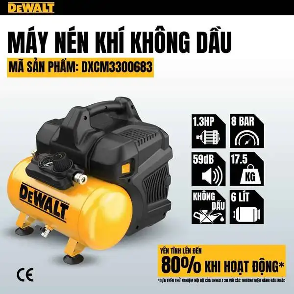 Máy nén khí DEWALT USA Model DXCM3300683