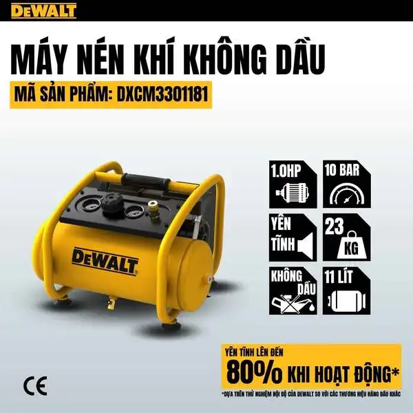 Máy nén khí DEWALT USA Model DXCM3301181