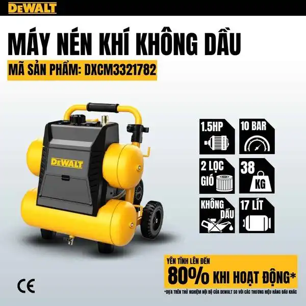 Máy nén khí DEWALT USA Model DXCM3321782