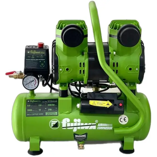 MÁY NÉN KHÍ KHÔNG DẦU 2HP 12L FUJIWA FJ-20