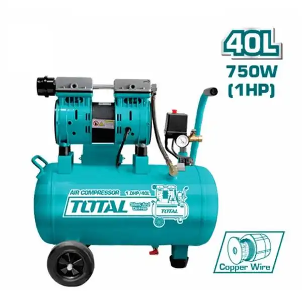Máy nén khí không dầu BH 6 tháng TCS1075402T TOTAL