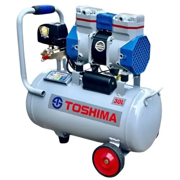 Máy nén khí không dầu Toshima T3030TJ (30L)